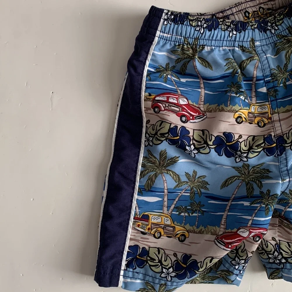 Gymboree Tropical Toddler Boy Swim Trunks 18-24 months